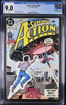 Superman in Action Comics #658 DC Comics 1990 CGC 9.0 Graded Rare Collectible - £25.76 GBP