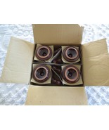 NOS Potpourri Press SOUP SET  - 4 - 16 oz. 3-YONE BROWN Earthenware BOWL... - £11.79 GBP