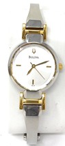 Bulova Women&#39;s Dial Bracelet Watch Silver 98L140 LUX03712N - $44.55