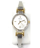 Bulova Women&#39;s Dial Bracelet Watch Silver 98L140 LUX03712N - $813.69 MXN