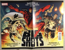 BIG SHOTS * THOR LOKI (2011) Marvel 10&quot; x 13&quot; 2-sided promotional poster - $271.05 MXN