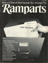 Ramparts - April 1972 - Pentagon Papers &amp; Vietnam War, Apartheid In South Africa - £16.49 GBP