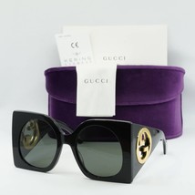 GUCCI GG1254S 001 Black/Grey 55-22-140 Sunglasses New Authentic - £282.00 GBP