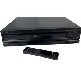 SONY CDP-C500 5-Disc CD Changer with Remote - For Parts or Repair - £27.63 GBP