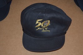 NAVY SEABEES 50 Years of Serving Baseball Cap Adjustable - £18.91 GBP