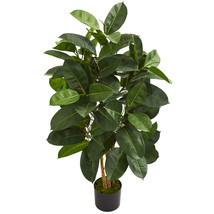 4&#39; Oak Ficus Artificial Tree - £89.28 GBP