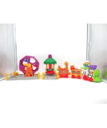 Fisher Price Little People Musical Ferris Wheel Rocket Airplane Ride Mus... - $1,017.85 MXN