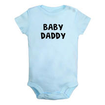 Baby Daddy Baby Announcement Baby Bodysuit Newborn Romper Toddler Jumpsuits - £8.31 GBP