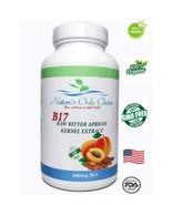 100% Organic Vitamin B17 600MG from Natural Bitter Apricot Extract USA - $32.86 CAD