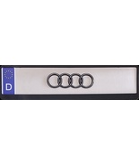 AUDI  Eurostyle Stainless Steel  License Plate - $108.38 CAD