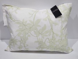 Ralph Lauren EDEN Embroidery Decorative Pillow Chartreuse Green $135 NWT - £42.80 GBP