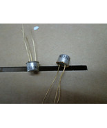 lot 2pcs 2N1302 NPN GERMANIUM RF/IF AMP TO-5 TRANSISTOR METAL CAN gold G... - $225.61 MXN