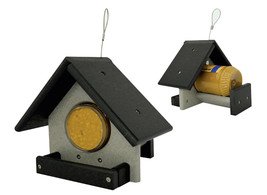 PEANUT BUTTER JAR BIRD FEEDER Simple &amp; Effective Recycled Poly AMISH HAN... - £47.52 GBP+