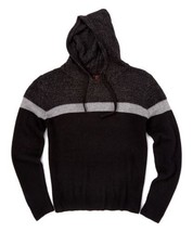Yoki Men&#39;s Hoodie Black Knit Single Stripe Hoodie Size XXL NEW! $80 - £23.74 GBP