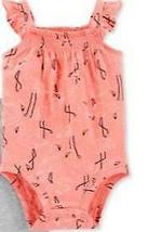 Carters Infant Girls Flamingos Bodysuit-6M/Pink - £7.81 GBP