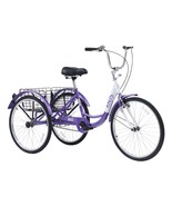 Adult Tricycle 24&quot; Cruiser Bike w/ Basket - $425.74 CAD