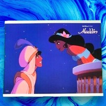 Vintage Walt Disney&#39;s ALADDIN 11x14 Glossy Lobby Card Rare - £6.78 GBP