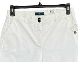 Karen Scott SZ 10P Capris Comfort Waist Pockets Stretch Zip-Fly White Womens New - £15.63 GBP