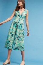 NWT $328 ANTHROPOLOGIE AUGUST V-NECK JUMPSUIT by HARARE L - £47.95 GBP