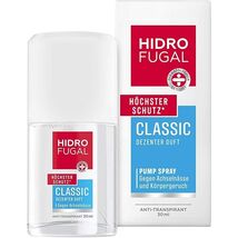 Hidrofugal CLASSIC antiperspirant pump spray 30ml/ Glass Bottle/-FREE SH... - $24.74