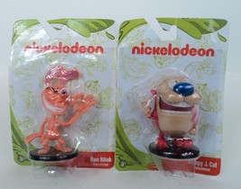Nickelodeon Ren and Stimpy Figures - New &amp; Sealed on Card - £6.89 GBP