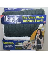 Ultra Plush Huggle Blanket Scarf Fleece Lining Machine Washable - New In... - £11.15 GBP