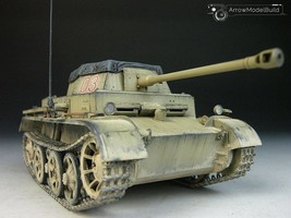 ArrowModelBuild Panzer II Tank Ausf. H Built &amp; Painted 1/35 Model Kit - £413.84 GBP