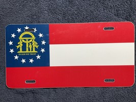 In God We Trust United States American Flag License Plate 13 STARS COLON... - $34.09 CAD
