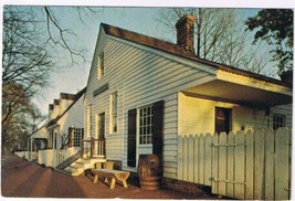 Virginia Postcard Williamsburg Taliaferro-Cole Shop - £2.23 GBP