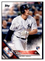 2016 Topps Greg Bird  New York Yankees #188 Baseball card   MATV3 - £1.15 GBP