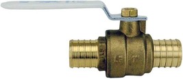 Apollo 1 in. Brass Lead-Free Lever PEX-B Barb x Barb Ball Valve Removable APXV11 - £13.62 GBP