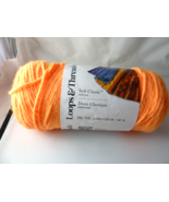 Loops &amp; Threads Acrylic soft classic Yarn 5 oz Safety Orange - $7.58 CAD