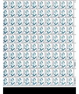 USPS Stamps - US SCOTT# 2169 MARY LYON COMPLETE SHEET OF 100 2 cent STAM... - $9.00