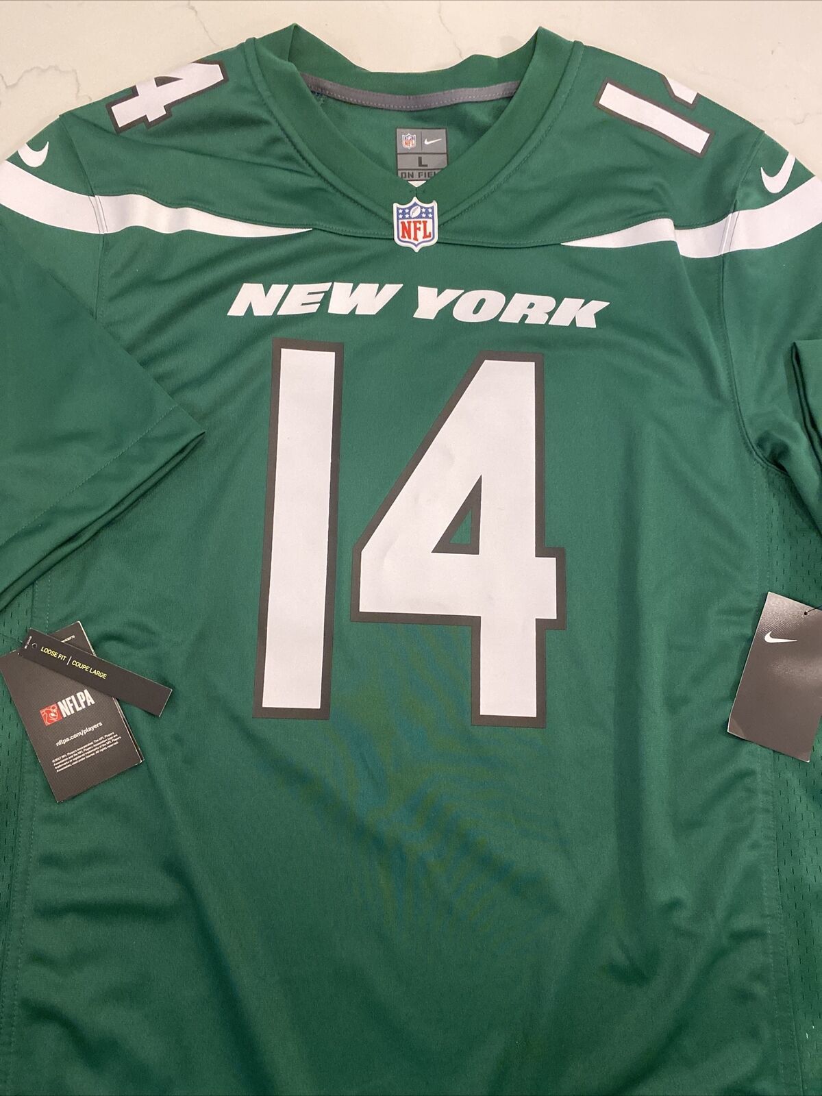 Primary image for New York Jets Adult Sam Darnold 2019 Alternate Jersey SZ Large 913128 397