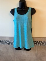 NWT NIKE PRO SKY BLUE DRI FIT Tank Top SZ M STYLE 611829 Retails for $35 - $19.75