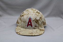 Anaheim Angels Hat (Retro) - Desert Camo Pattern by New Era - Fitted  7 5/8 - £27.94 GBP