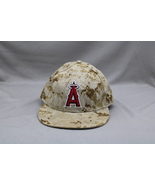 Anaheim Angels Hat (Retro) - Desert Camo Pattern by New Era - Fitted  7 5/8 - £27.53 GBP