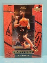 1999-00 Upper Deck Ovation Basketball #41 Larry Hughes  Philadelphia 76ers - £0.79 GBP