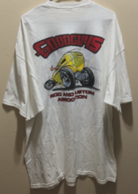 $15 Good Guys Rod Custom 2012 Nationals GM Hot Cars Ohio Columbus White T-Shirt - $7.61