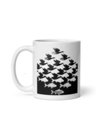 MC Escher Sky and Water I Art Mug - £11.69 GBP+