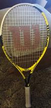 Wilson US Open 25 Tennis Racket Titanium.             3 7/8&quot; - £7.75 GBP