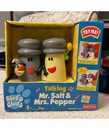 Fisher Price BLUE'S CLUES Talking Mr. Salt &amp; Mrs. Pepper - NEW IN BOX - $39.59
