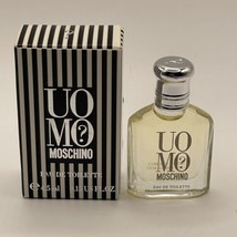 Uomo Moschino Men Mini Cologne 0.15oz/4.5ml Edt Splash - New In Box - £15.28 GBP