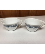Corelle Livingware Old Town Blue Onion Hooked Handle Cups Corning Ware S... - £19.57 GBP