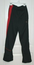 Puma Black With Red Stripe Pants Size Boys Medium  - £15.63 GBP