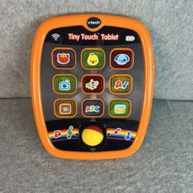 Vtech Tiny Touch Tablet Teaches Animals Music Numbers Letters Age 6-36M - $10.36