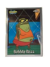 Topps Chrome SpongeBob 25th Anniversary Bubble Bass #19 Card Near Mint - $12.86