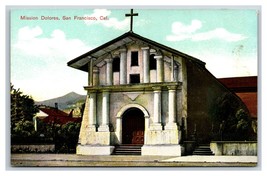 Missione Dolores San Francisco Ca California Unp Udb Cartolina - £2.68 GBP