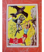 1966 Batman Trading Card Topps Red Bat 13A Out on a Limb EX - £11.61 GBP