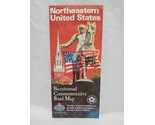 Vintage Northeastern United States Bicentennial Commemorative Road Map B... - $23.75